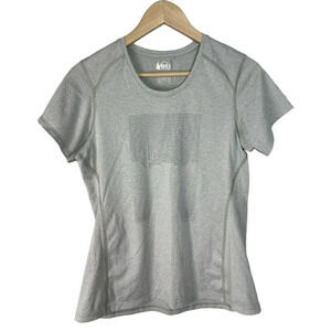 Rei Co-op Green Desert Cactus T-shirt Size Medium Polyester Women’s